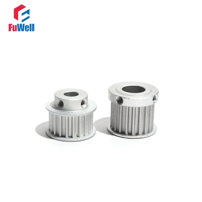 S5M Timing Pulley 14T Toothed Belt Pulley 5/6/7/8/10mm Bore 16mm/21mm Belt Width 14Teeth Transmission Gear Pulley