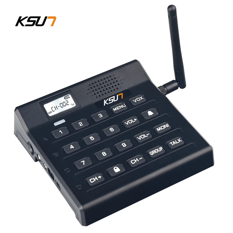 KSUN X-Q25 Bộ Đàm Không Dây Pager Văn Phòng Kinh Doanh Khách Sạn Nút Đa Chức Năng Gọi Máy Tính Để Bàn Đài Phát Thanh