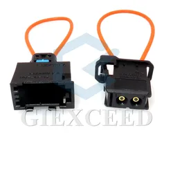 Conector de fibra ótica para carro, ferramenta de diagnóstico, cabo adaptador, soquetes para vw polo golf audi a4 a6 bmw f30 f18 benz