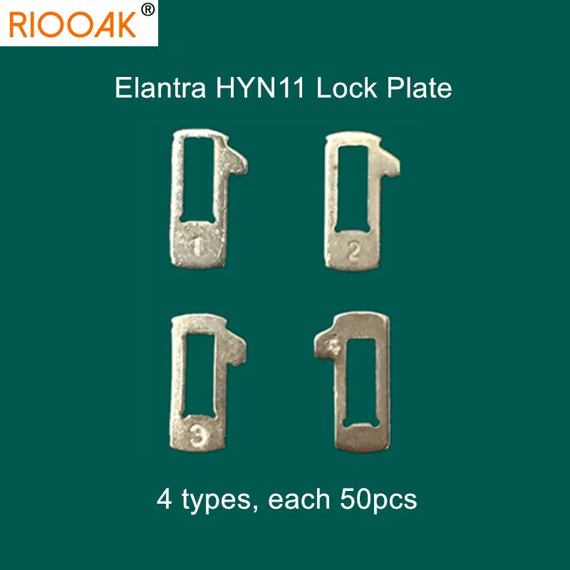 200pcs/lot Car Lock Reed HYN11 Locking Plate For Hyundai Elantra NO 1.2.3.4 Each 50PCS For Hyundai Lock Repair Kits