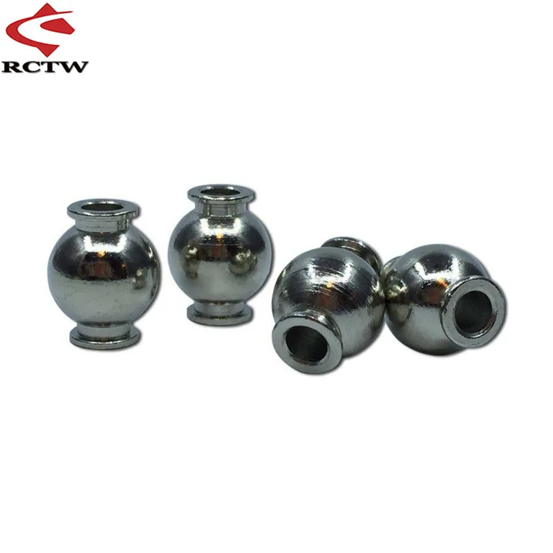 Boule de douille en métal 4 pièces, pièces de voiture Rc pour camion 1/5 HPI ROFUN ROVAN KM Mcd Baja 5B