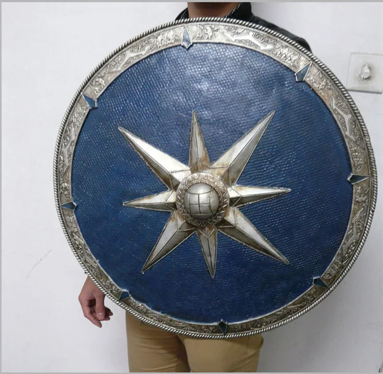 [Funny] Metal and Resin made 1:1 Scale 62cm The Legendary Shield Of Narnia weapons model adult child cosplay toy collection gift