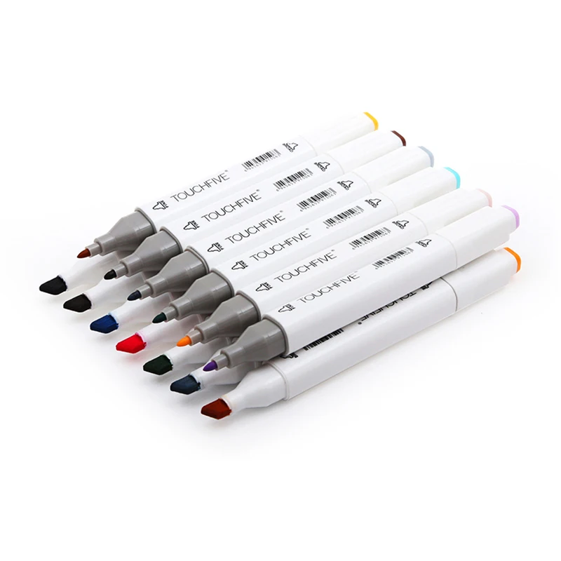 168 Colors Touchfive Alchohol Markers Set Double Tip Brush Sketch Drawing Marker Student Artistic Art Supplies Alcohol Marker