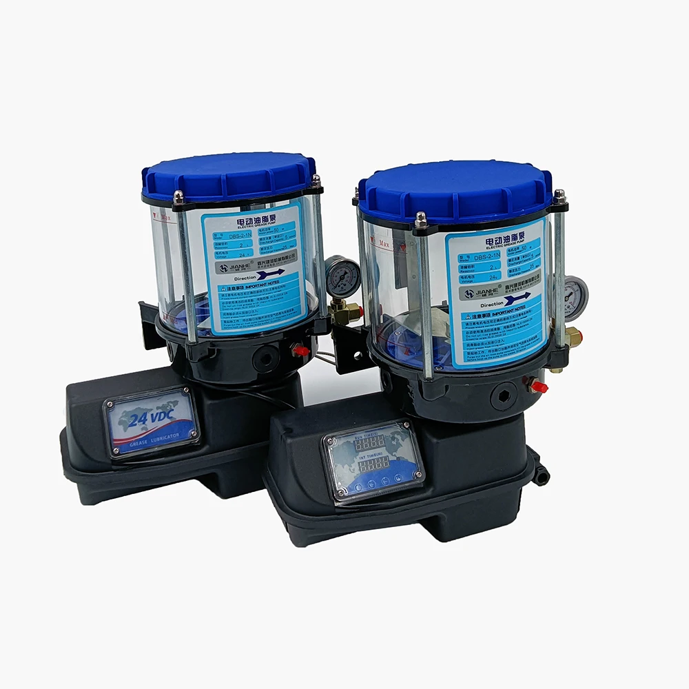 Imagem -04 - Sistema da Lubrificação da Graxa de Jianhe 2l 4l 6l Dbs Lubrificador da Graxa para a Tomada 16 do Sistema Pesado da Maquinaria Lubrificação