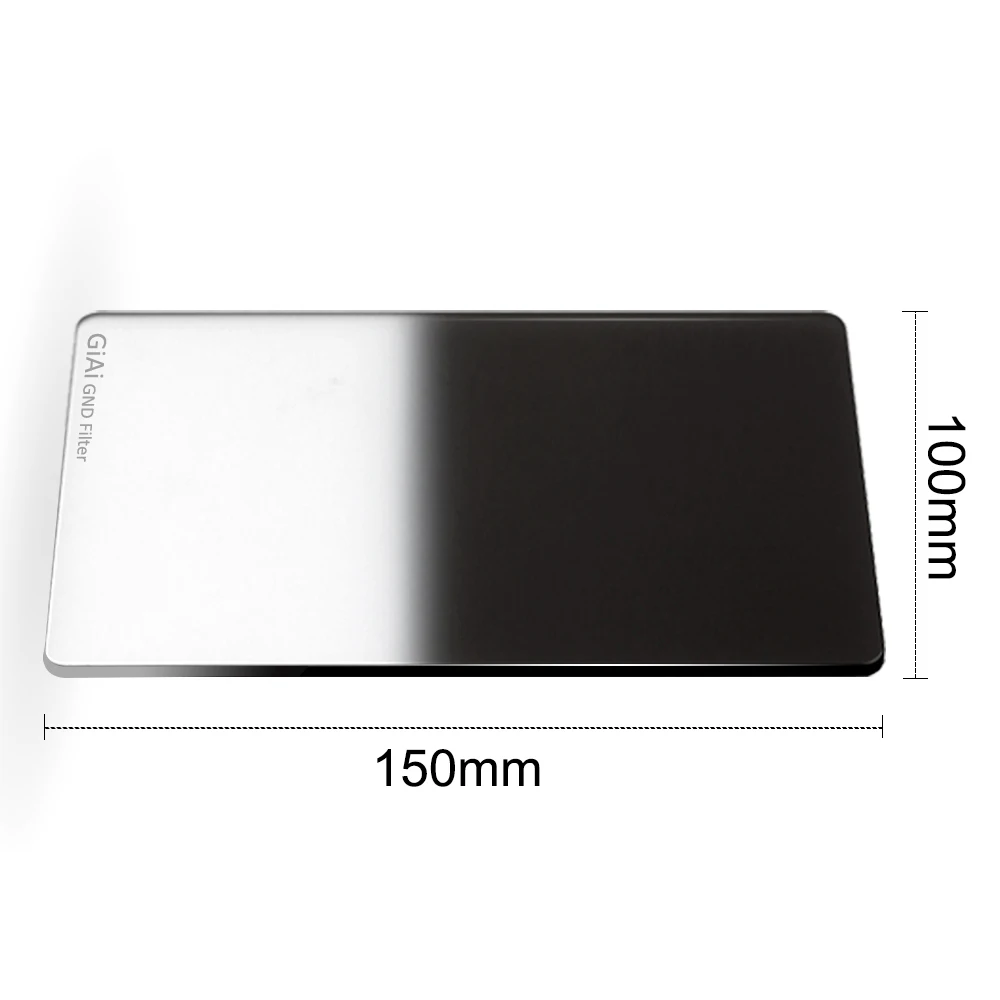 GiAi-filtro ND de densidad neutra, lente de cámara GND 0,9, 1,2, 100x150mm, 150x170mm, poco Color