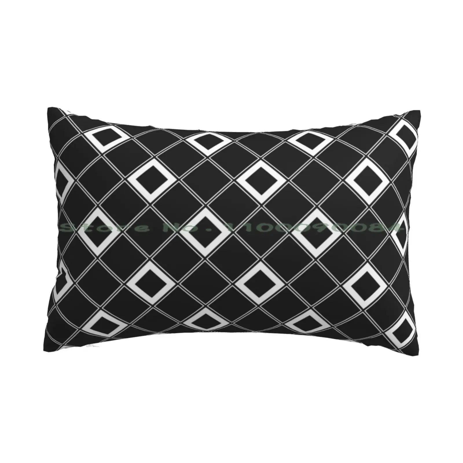 Checkered Pattern Pillow Case 20x30 50*75 Sofa Bedroom Optical Illusion Visual Illusion Physical Illusions Physiological