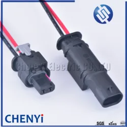 Fils de connecteur d'ancrage de carburant pour voiture, prise de capteur étanche, 2 broches, 0-105-1, 1-105-1, 4F097ino 02, 4F0, 2112986, 1718643, 973