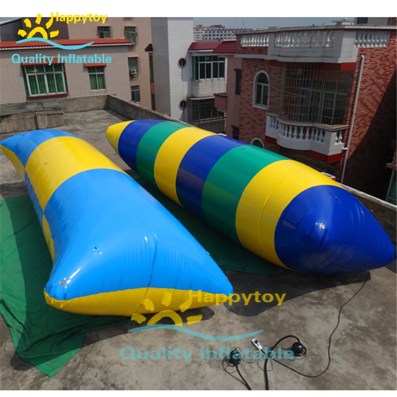 Water Play Toys Lake Jump Inflatable Water Catapult Blob For Sale