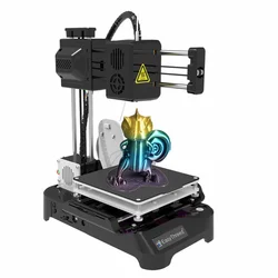 EasyThreed K7 3D Mini drukarka 100x100x100mm bez podgrzewanego łóżka jednoprzyciskowy Printe z kartą TF PLA Filament prosta mała maszyna drukarska