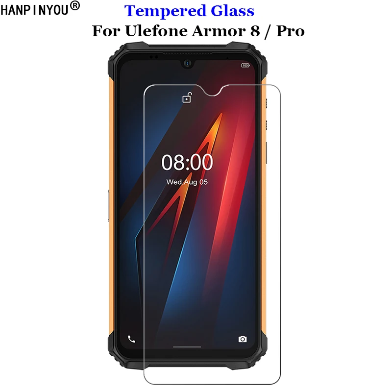 For Ulefone Armor 8 / Pro Tempered Glass 9H 2.5D Premium Screen Protector Film For Ulefone Armor 8 6.1\