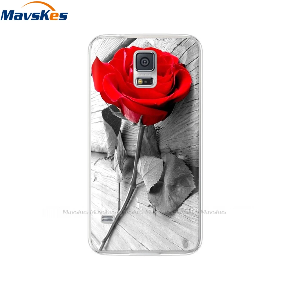 Cute Cover For Samsung S5 Case Soft Silicone TPU Back Cover Phone Cases For Samsung Galaxy S 5 GalaxyS5 S5 Mini S5mini coque
