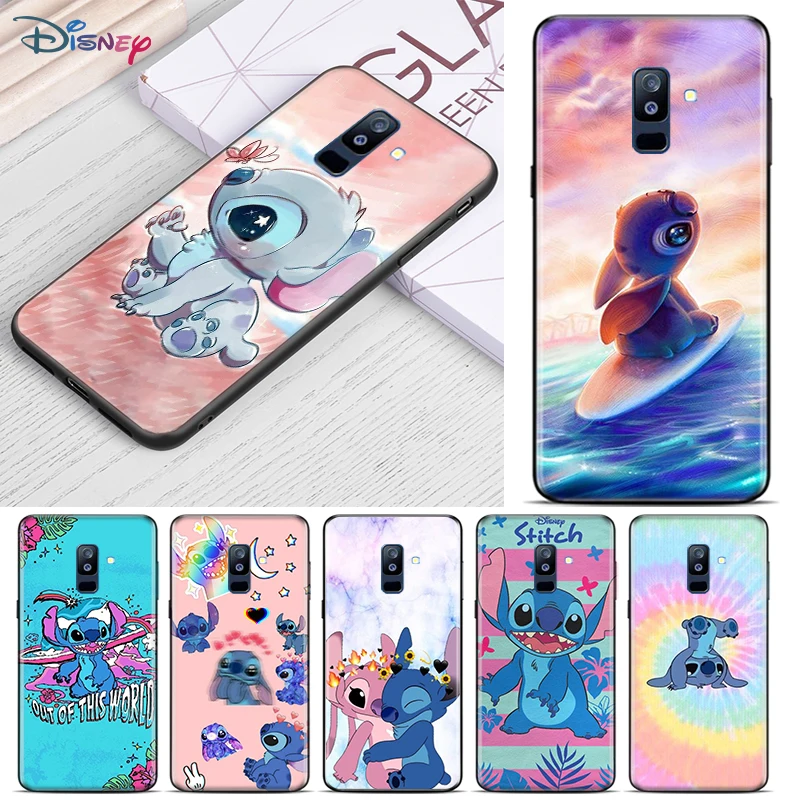 Disney Cute Stitch For Samsung Galaxy A9 A8 A7 A6 A5 A3 Star Plus M31S M60S M40 M30 M21 M20 M10 M10S Phone Case