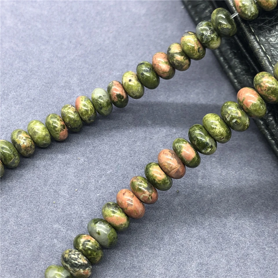 AAAA Unikate Spacer Beads 3*6mm 5*8mm Natural Loose Stone Bead DIY for Jewelry