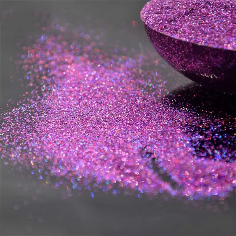 

Wholesale 0.2mm(1/128) 008 loose 50grams hologram glitter, nail glitter powder dust polyester glitter for nail art glitter#J12