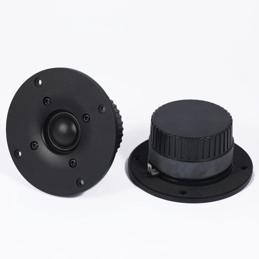 4 "بوصة 103 مللي متر 20 واط 4ohm Hifi الحرير مكبر الصوت مكبر الصوت البوق # أسود