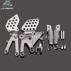 Estriberas delanteras para CBR600RR, pedales para reposapiés, CBR 600RR, F5, 2003, 2004, 2005, 2006, 03, 04, 05, 06