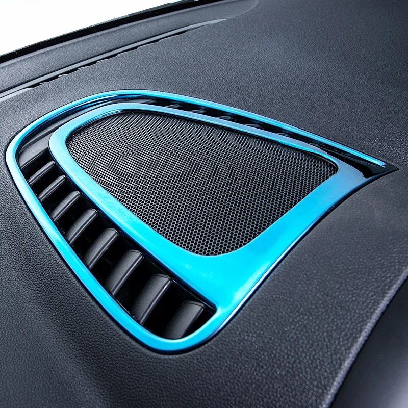 

Car Instrument panel ventilator grille speaker decoration Car Sticker For MINI COOPER S F60 COUNTRYMAN Car accessories interior