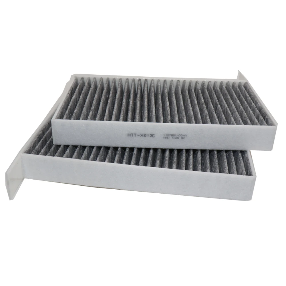 

2Pcs Cabin Air Filter For Tesla Model 3 5YJ3 EV 2018- Model Y 5YJY EV 2021- 1107681-00-A 1107681-00-B 110768100C Car Accessories