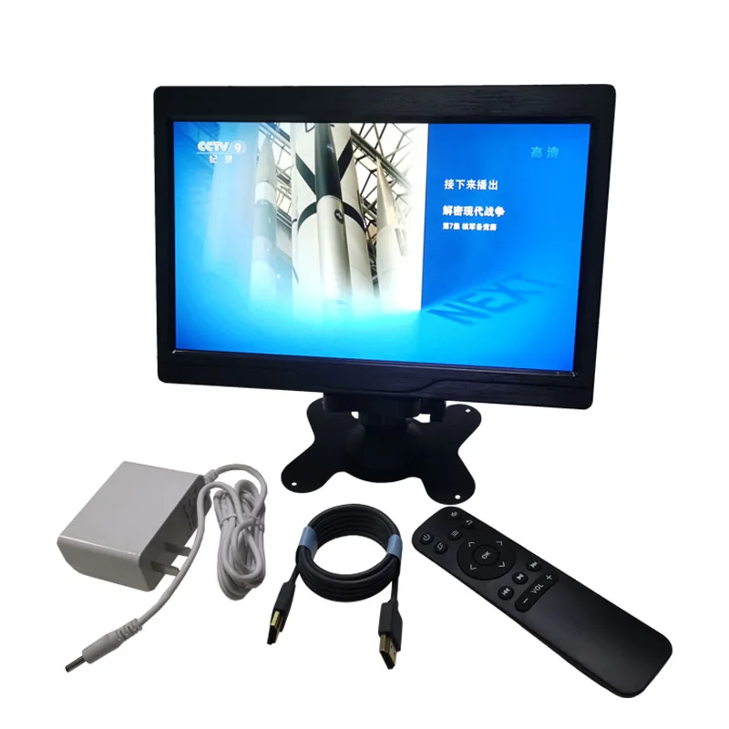 10.1 Inch Iptv Bluetooth Uitzending Tv Usb Wifi Android Apple Projectie Lcd Tv Monitor
