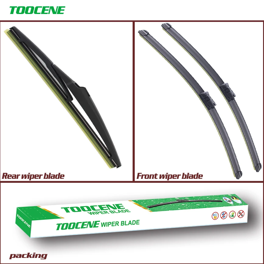 Front And Rear Wiper Blades For Toyota Avensis T270 MK3 Estate 2009-2018 Car Windshield Wiper Auto windscreen 26+16+12