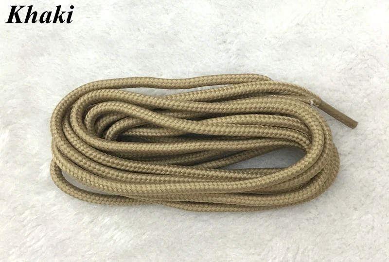 Klassische, einfarbige, runde Schnürsenkel, 1 Paar, aus strapazierfähigem Polyester, für Schuhe, Stiefel und Turnschuhe, in 21 Farben erhältlich, in den Längen 70 cm, 90 cm, 120 cm und 150 cm. – Detail 16