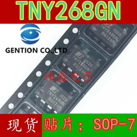 Chip de gerenciamento tny268gn, 10 peças, sop7, tny268g em estoque, novo e original, 100%