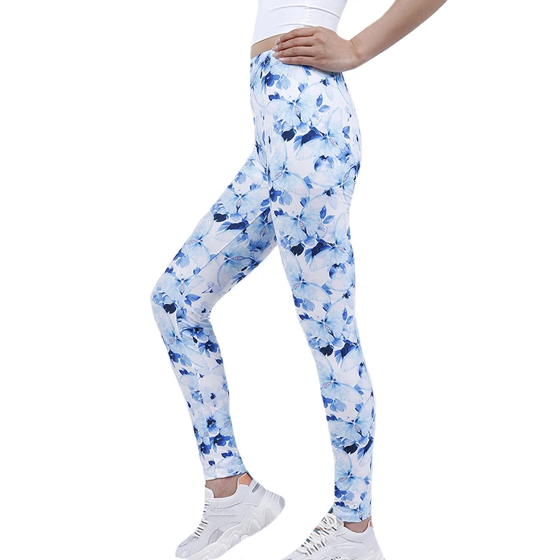 NDUCJSI New Arrival Legins wydrukowano kobiety spodnie legginsy wysokiej elastyczności dorywczo spodnie Drop Shipping elastan spodnie do ćwiczenia