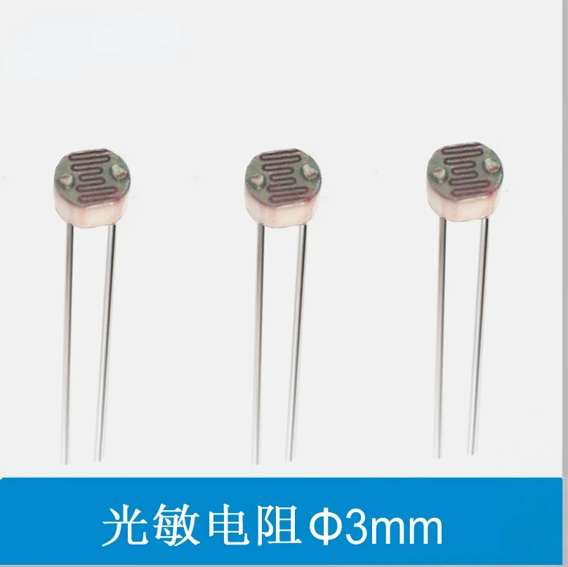 4mm Photoresistor 20-30K Environmental Protection/waterproof/photosensitive Resistance Sensor Photosensitive Probe