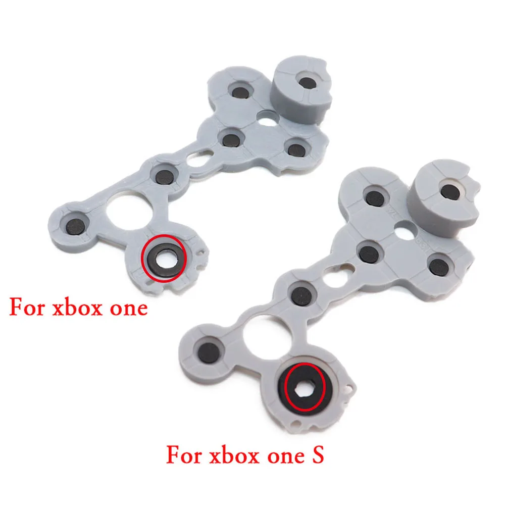 Зеленая стандартная резиновая кнопка для геймпада Xbox One S