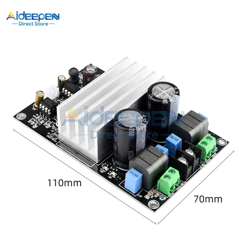 DC 24V-48V TPA3255 2.0 Digital Amplifier Board Strong High Power 300W + 300W Class D Digital Power Amplifier Board