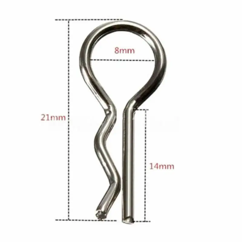 Perno del guscio del corpo in acciaio inossidabile/blocco del guscio dell'automobile del veicolo/perno fisso 100 pezzi/pacchetto
