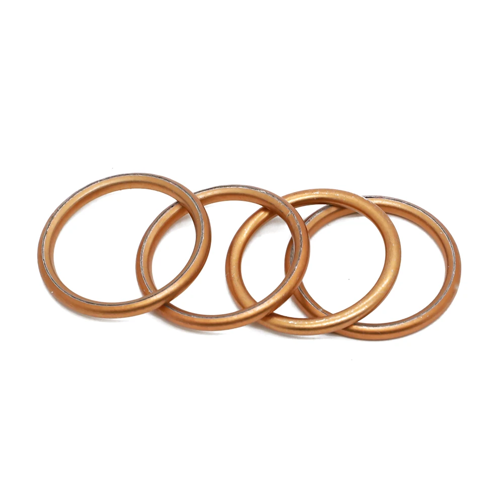 Exhaust Muffler Pipe Gasket for Yamaha Blaster 200 YFS200 1988-2006 For Honda CB700 CB750 CB900 CB1000C CB1100F