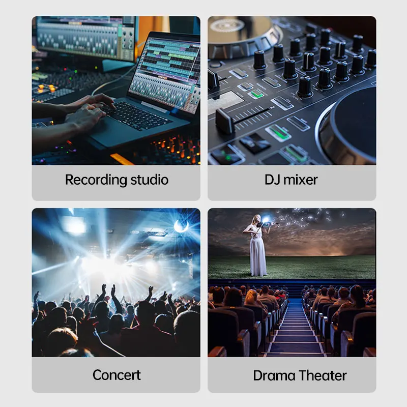 สายไฮไฟ XLR สเตอริโอเสียง m/f OFC สำหรับไมโครโฟนผสมสัญญาณกล้องเครื่องขยายเสียง