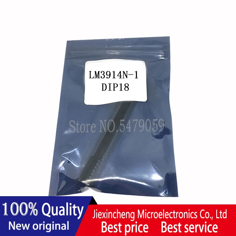 10 sztuk LM3914 LM3914N-1 LM3914N DIP18 sterownik wyświetlacza LED 18Pin nowy oryginał
