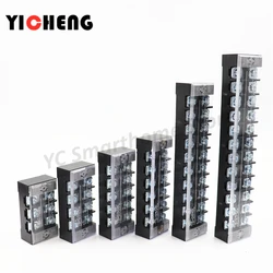 1 Pcs screw connection cable terminal, terminal block, high current, insulated fixed power wire connector,  600V 25A