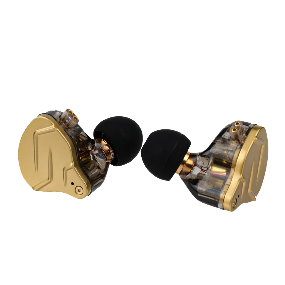 KZ ZSN PRO X Dual Driver 1BA+1DD Hybrid Metal Earphones HiFi in-Ear Monitor with Detachable 2Pin Cable