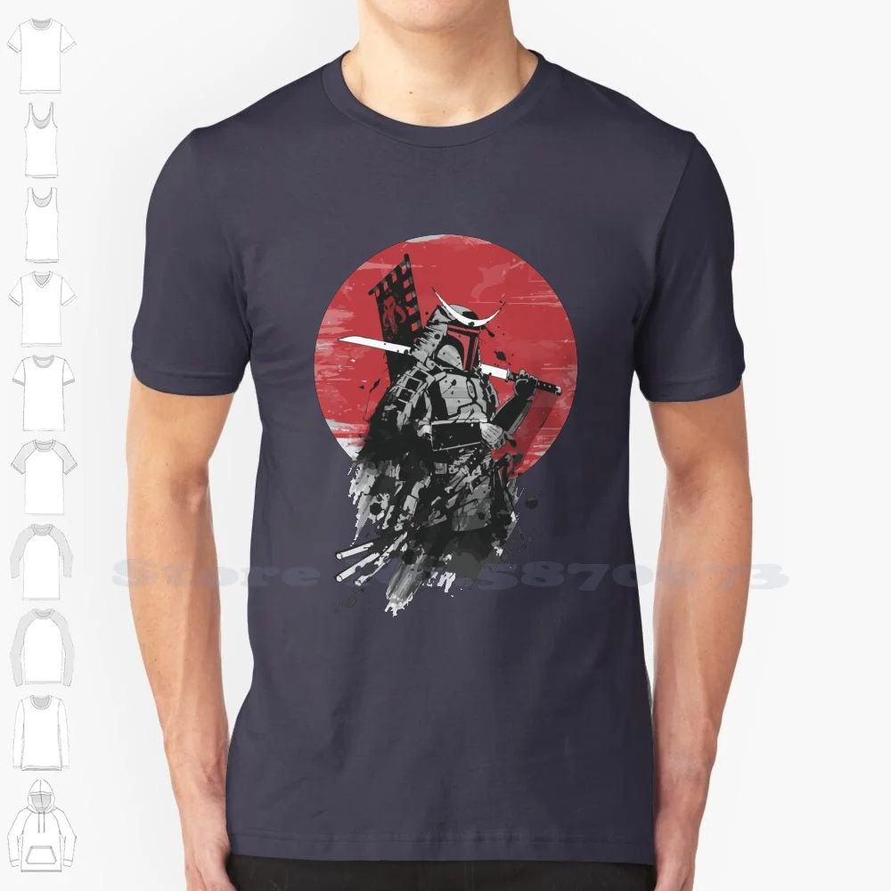 Untitled 100% Cotton T-Shirt The Fett Armor Samurai Baby Iki Seng Paling Karya Ayok Borong Lur