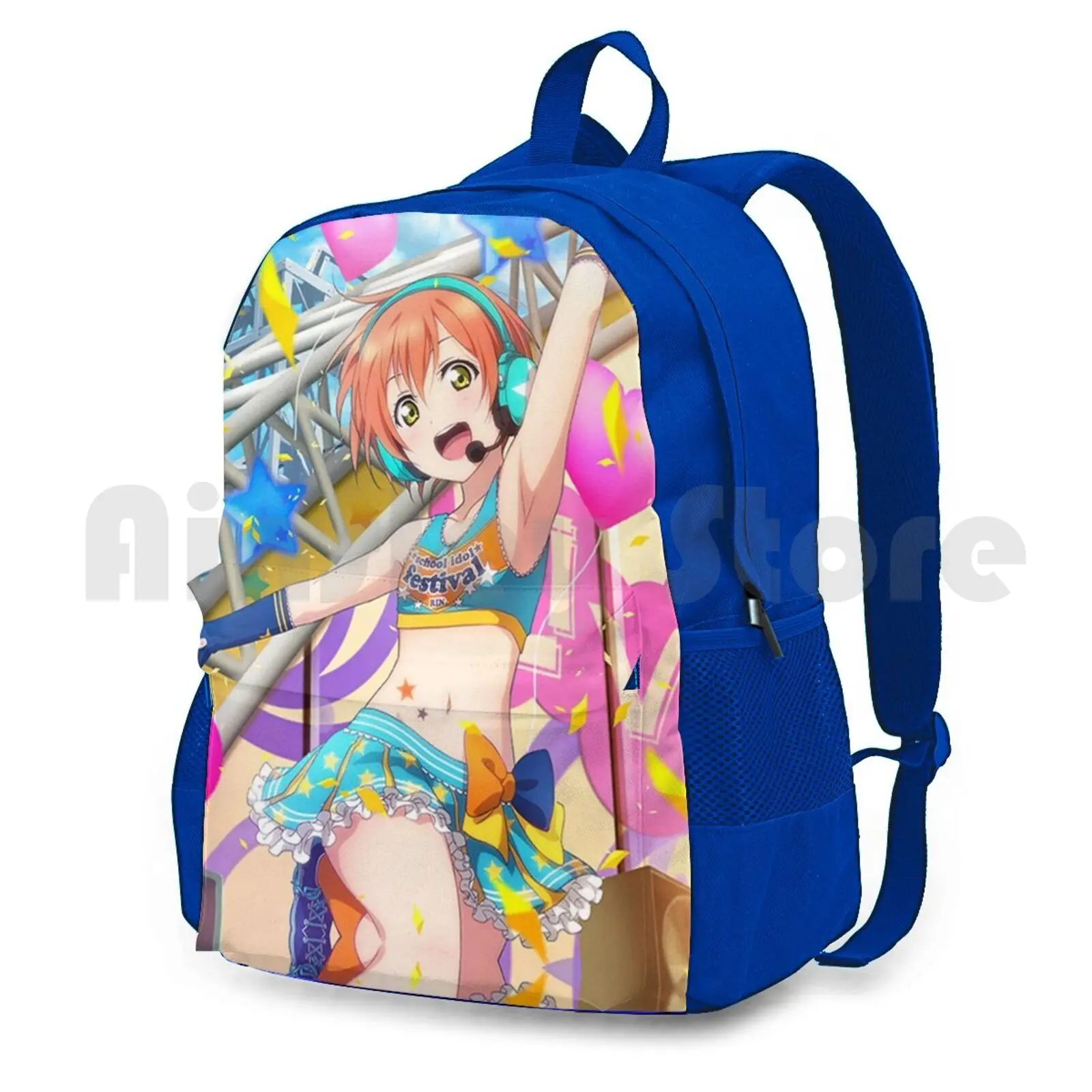 Love Live! Progetto idolo della scuola-allegria! Zaino da trekking all'aperto equitazione arrampicata borsa sportiva Love Live School Idol Project