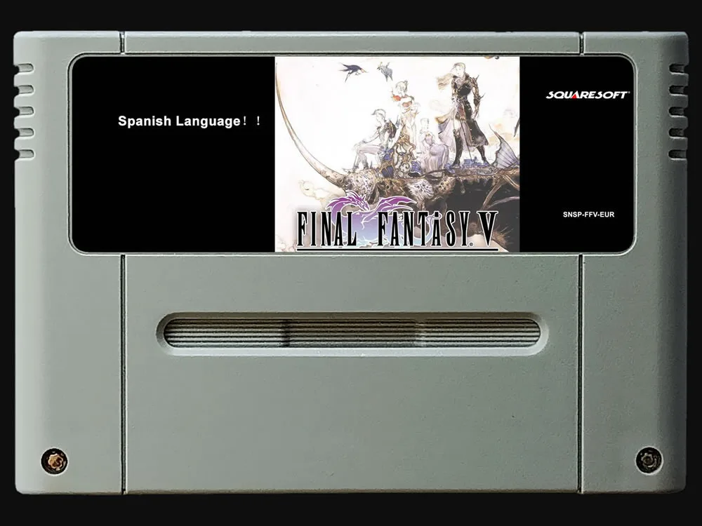 

16Bit Games ** FF 5 ( Spanish PAL Version!! Spanish Language!! )