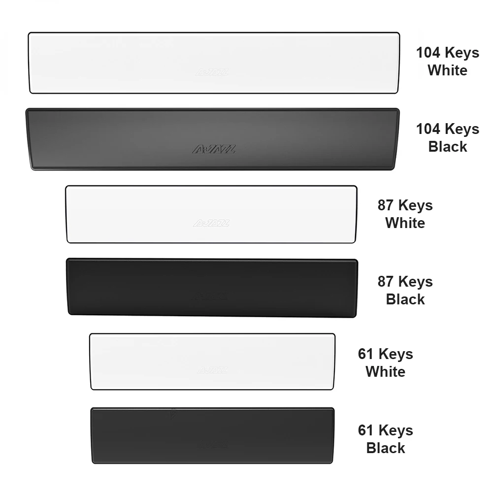 Ergonomic Memory Foam 104/87/61 Keys Gaming Keyboard Wrist Rest Anti-Slip Office Support Mat For Office PC Desktop Gamer