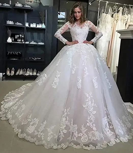 Robe de mariée de luxe en Tulle Organza blanc brillant, Sexy, tenue de bal gitane, 2020