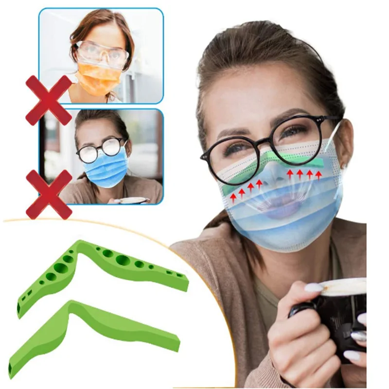 2 Pcs New Mask Nose Bridges Anti Fog Mouth Facemask Accessories DIY Making Mascarilla Fix Protection Face Cover Topmask