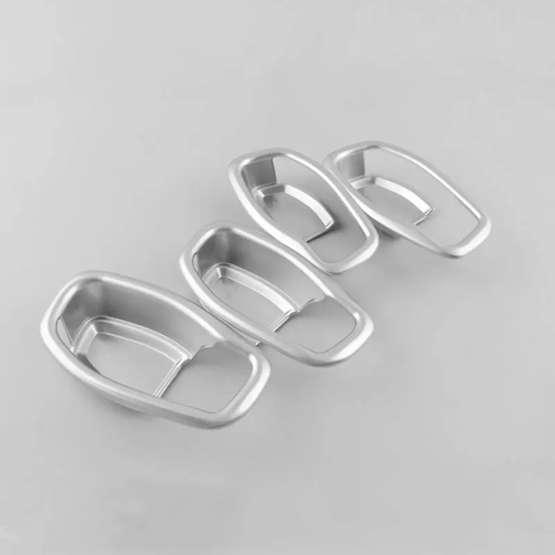 ABS Matte Car Interior Armrest Handle door bowl Cover Styling Accessories Stickers 2015 2016 2017 For Jeep Renegade