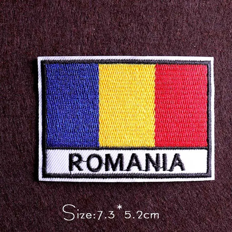 Flag/Embroidery Patch Iron On Patches On Clothes Embroidered Patches For Clothing thermoadhesive Military Patch Badge Stripes