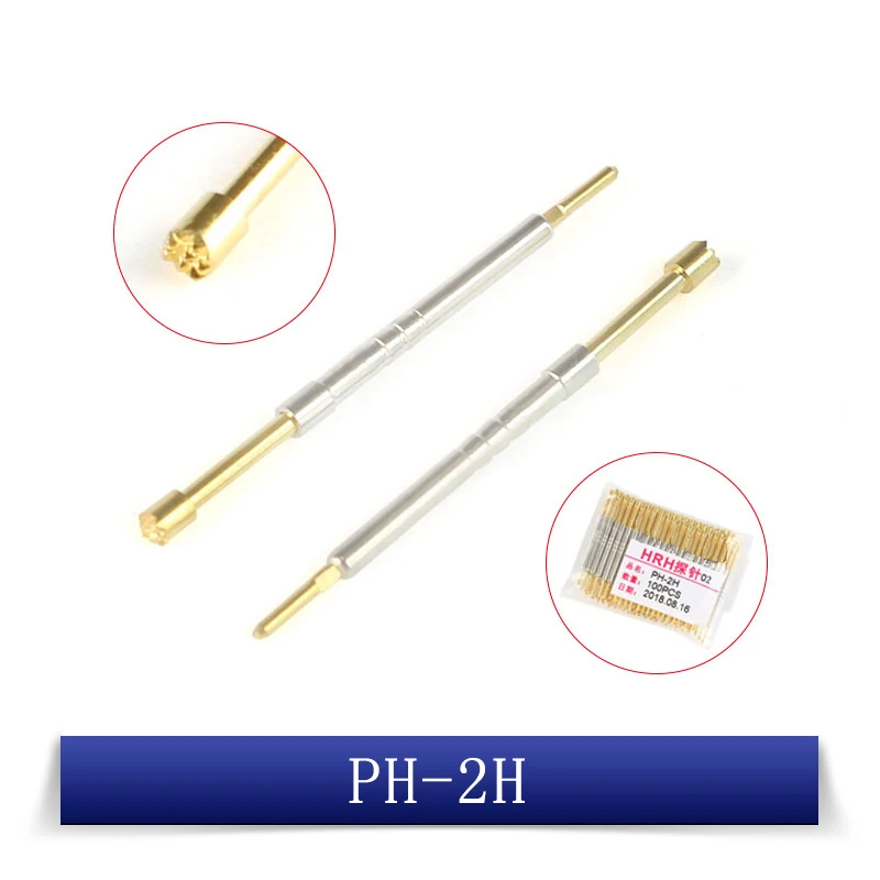 10Pcs/2Pcs Testing Contact Probes Pin PH-2A/2H/3A/3H/4A/4B/4D/4G/4H/6A/6D/6G 5A Retractable Spring Test Probe Pogo Pin