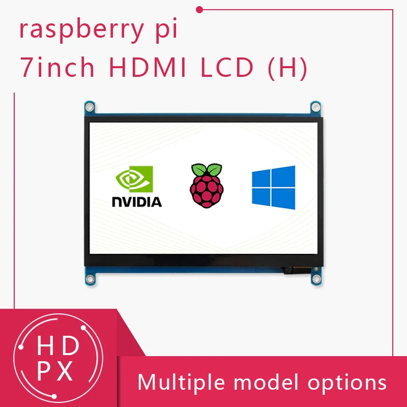 Waveshare 7Inch Raspberry Pi Hdmi Lcd Touch Screen Ondersteunt Raspberry Pi 4/3/2 Jetson Nano Dev Kit