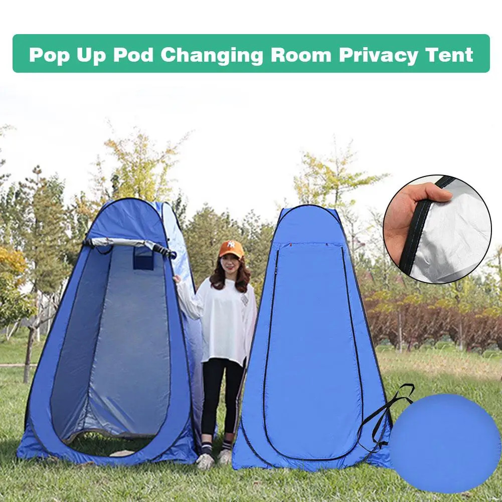 Pop-Up Privacy Toilet Tent Changing Room Tent Portable Outdoor Shower Tent Easy Set Up Lightweight Waterproof For Camping Beach