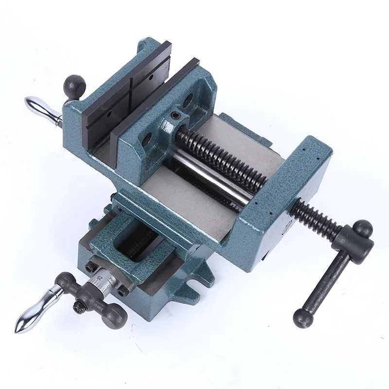 3-inch/4-inch precision cross flat nose pliers two-way movable vise table