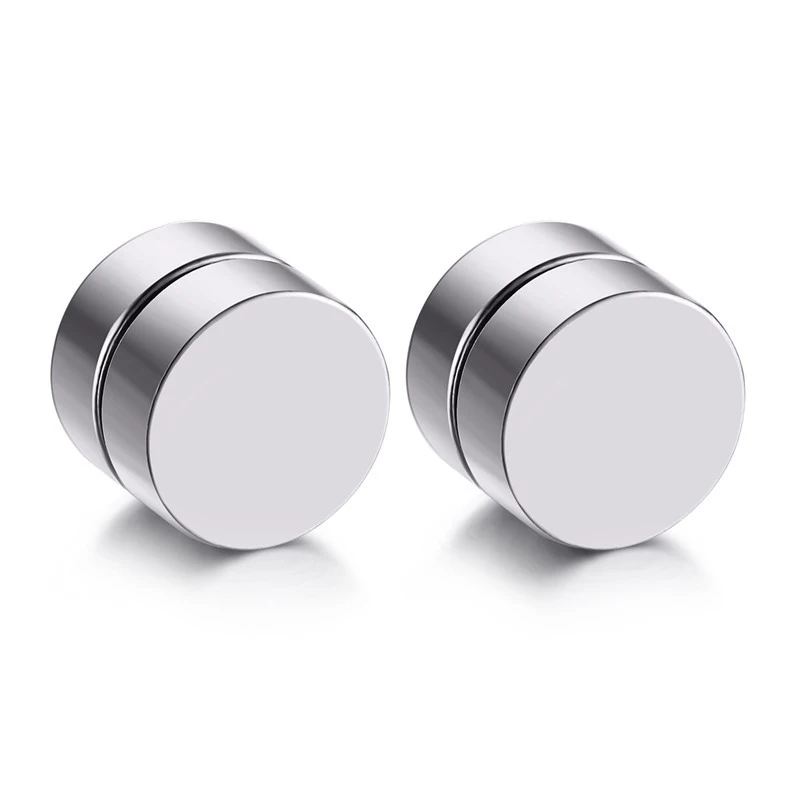 1Piece Magnetic Fake Nipple Nose Ring Septum Rock Stainless Steel Magnet Labia Earring No Need Piercing Fashion Body Jewelry view 5