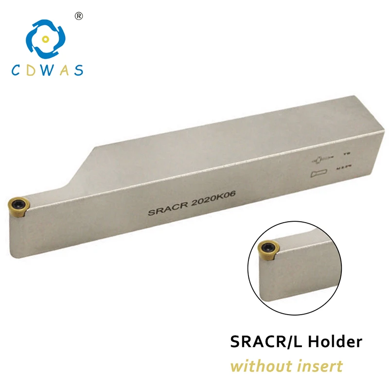 SRACR SRACL Turning Tool Holder SRACR1616H06 SRACR2020K06 SRACR2525M06 CNC Lathe Cutter Turning Tool For RCMT0602 Caibide Insert